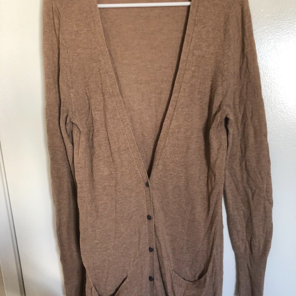 Mossimo Oversized Beige Cardigan Size M